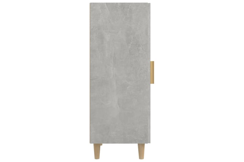 beBasic Senkki betoninharmaa 34,5x34x90 cm tekninen puu - Harmaa - Säilytys - Säilytyskalusteet - Senkki