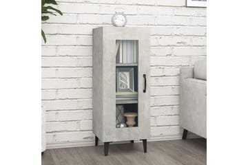 beBasic Senkki betoninharmaa 34,5x34x90 cm tekninen puu - Harmaa - Säilytys - Säilytyskalusteet - Lipasto