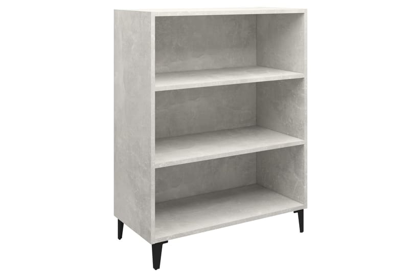 beBasic Senkki betoninharmaa 69,5x32,5x90 cm tekninen puu - Harmaa - Säilytys - Säilytyskalusteet - Senkki