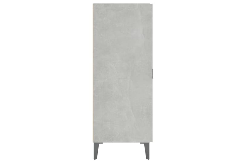beBasic Senkki betoninharmaa 69,5x34x90 cm tekninen puu - Harmaa - Säilytys - Säilytyskalusteet - Lipasto