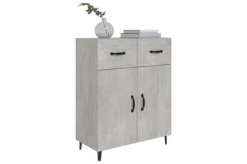 beBasic Senkki betoninharmaa 69,5x34x90 cm tekninen puu - Harmaa - Säilytys - Säilytyskalusteet - Senkki