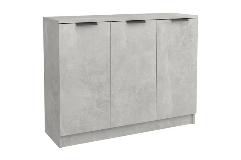 beBasic Senkki betoninharmaa 90,5x30x70 cm tekninen puu - Harmaa - Säilytys - Säilytyskalusteet - Lipasto