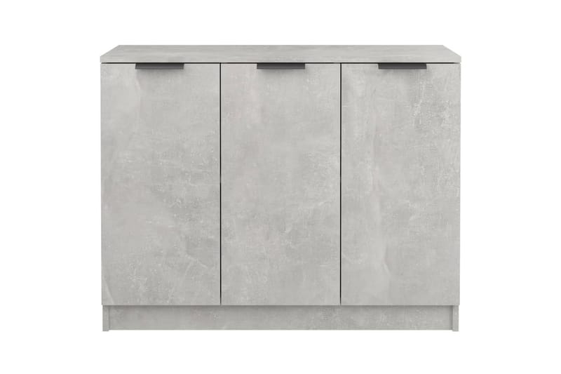 beBasic Senkki betoninharmaa 90,5x30x70 cm tekninen puu - Harmaa - Säilytys - Säilytyskalusteet - Lipasto