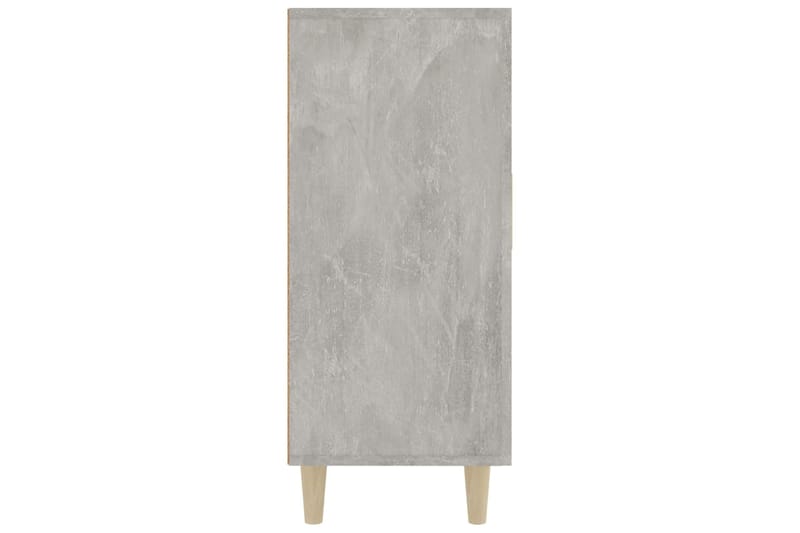 beBasic Senkki betoninharmaa 90x34x80 cm tekninen puu - Harmaa - Säilytys - Säilytyskalusteet - Lipasto