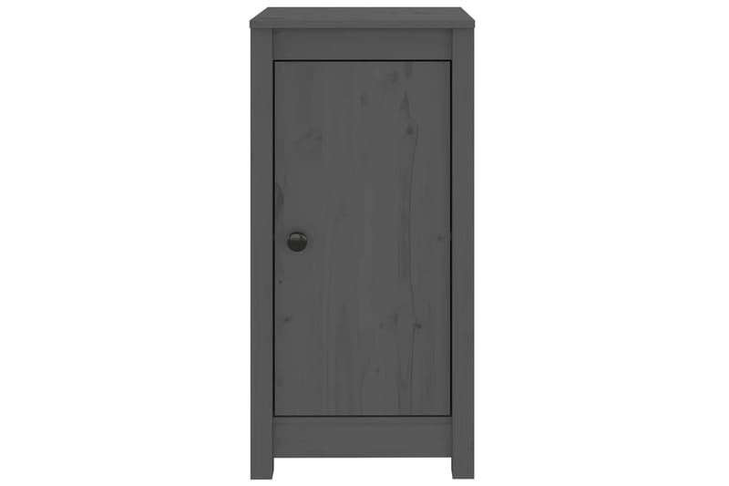beBasic Senkki harmaa 40x35x80 cm täysi mänty - Harmaa - Säilytys - Säilytyskalusteet - Senkki