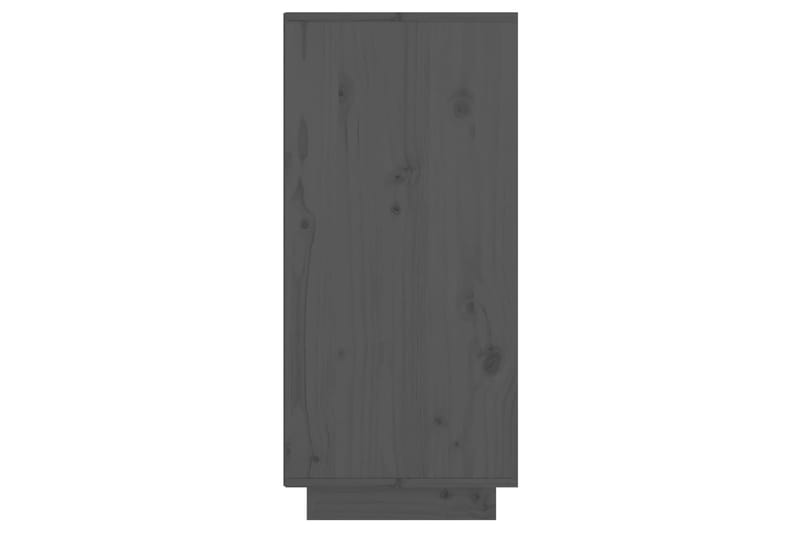 beBasic Senkki harmaa 60x34x75 cm täysi mänty - Harmaa - Säilytys - Säilytyskalusteet - Senkki