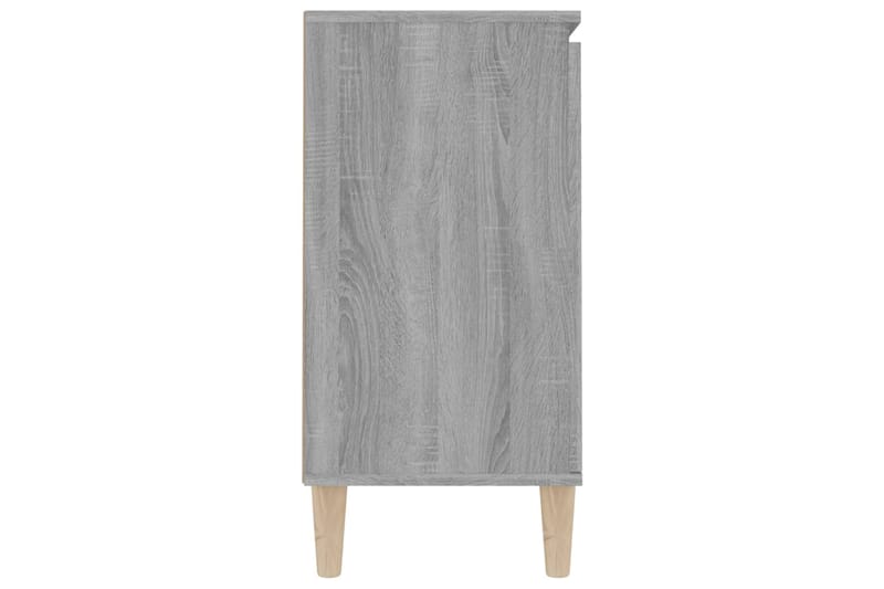 beBasic Senkki harmaa Sonoma 103,5x35x70 cm tekninen puu - Harmaa - Säilytys - Säilytyskalusteet - Senkki