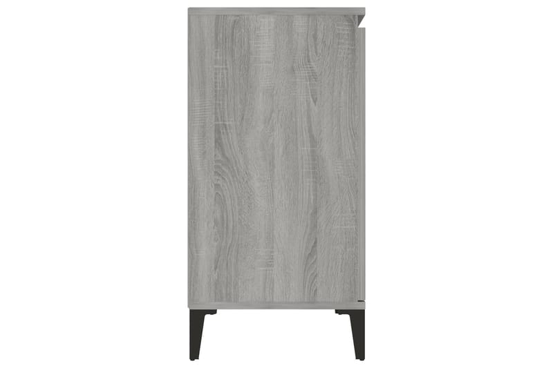beBasic Senkki harmaa Sonoma 104x35x70 cm tekninen puu - Harmaa - Säilytys - Säilytyskalusteet - Senkki