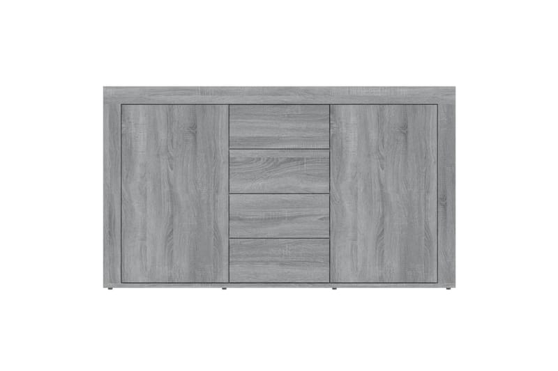 beBasic Senkki harmaa Sonoma 120x36x69 cm tekninen puu - Harmaa - Säilytys - Säilytyskalusteet - Senkki
