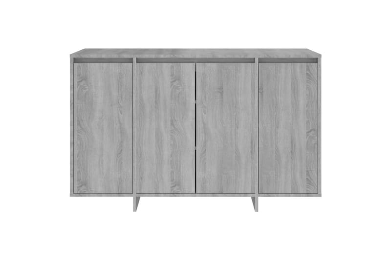 beBasic Senkki harmaa Sonoma 120x41x75 cm lastulevy - Harmaa - Säilytys - Säilytyskalusteet - Senkki