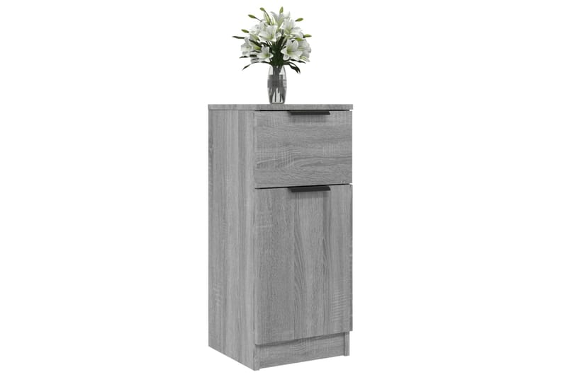 beBasic Senkki harmaa Sonoma 30x30x70 cm tekninen puu - Harmaa - Säilytys - Säilytyskalusteet - Lipasto