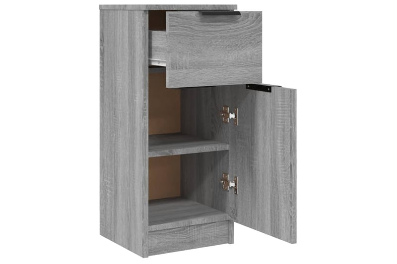 beBasic Senkki harmaa Sonoma 30x30x70 cm tekninen puu - Harmaa - Säilytys - Säilytyskalusteet - Lipasto