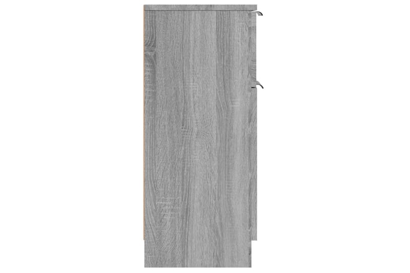 beBasic Senkki harmaa Sonoma 30x30x70 cm tekninen puu - Harmaa - Säilytys - Säilytyskalusteet - Lipasto