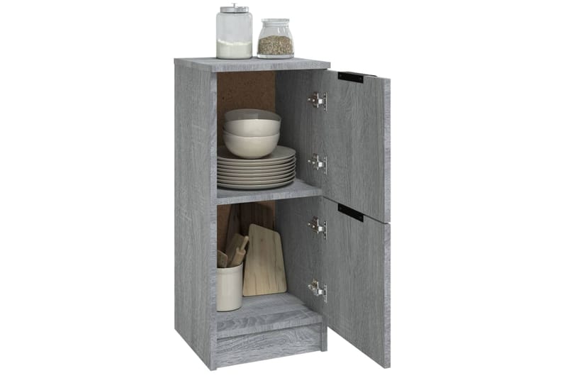 beBasic Senkki harmaa Sonoma 30x30x70 cm tekninen puu - Harmaa - Säilytys - Säilytyskalusteet - Lipasto