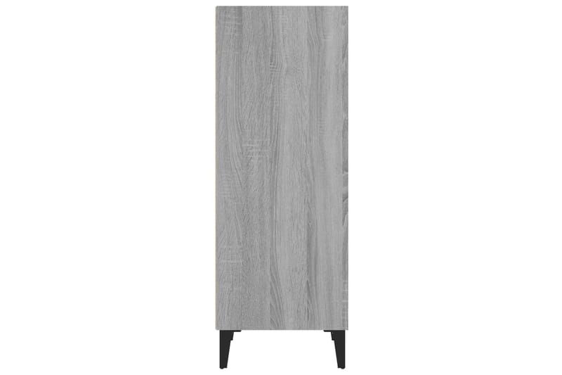 beBasic Senkki harmaa Sonoma 34,5x32,5x90 cm tekninen puu - Harmaa - Säilytys - Säilytyskalusteet - Senkki