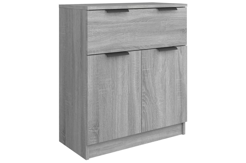 beBasic Senkki harmaa Sonoma 60x30x70 cm tekninen puu - Harmaa - Säilytys - Säilytyskalusteet - Lipasto