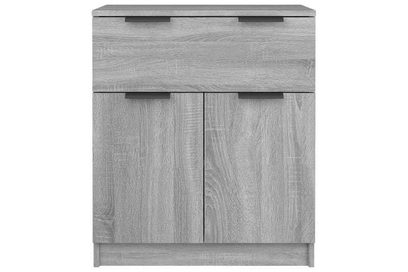 beBasic Senkki harmaa Sonoma 60x30x70 cm tekninen puu - Harmaa - Säilytys - Säilytyskalusteet - Lipasto