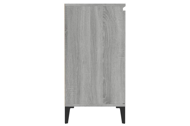 beBasic Senkki harmaa Sonoma 60x35x70 cm tekninen puu - Harmaa - Säilytys - Säilytyskalusteet - Senkki