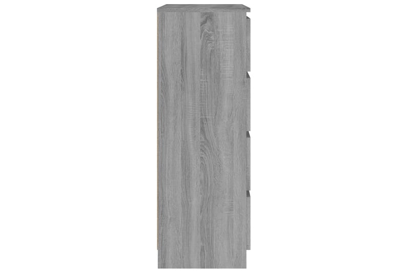 beBasic Senkki harmaa Sonoma 60x35x98,5 cm tekninen puu - Harmaa - Säilytys - Säilytyskalusteet - Lipasto