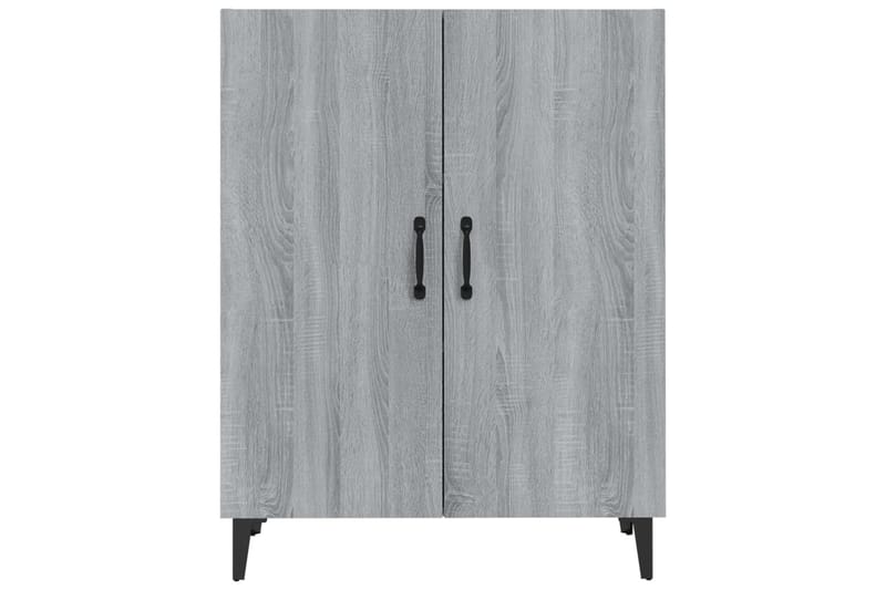 beBasic Senkki harmaa Sonoma 70x34x90 cm tekninen puu - Harmaa - Säilytys - Säilytyskalusteet - Lipasto