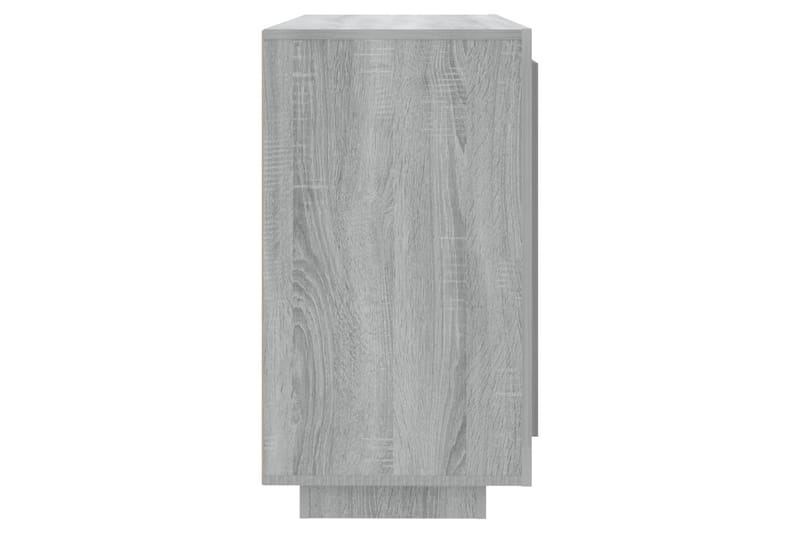 beBasic Senkki harmaa Sonoma 80x40x75 cm tekninen puu - Harmaa - Säilytys - Säilytyskalusteet - Senkki
