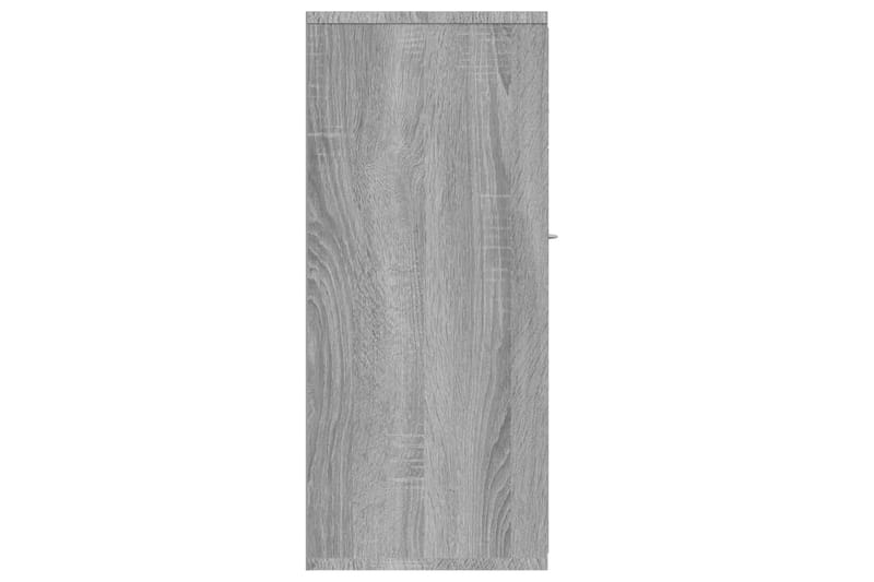 beBasic Senkki harmaa Sonoma 88x30x70 cm tekninen puu - Harmaa - Säilytys - Säilytyskalusteet - Senkki