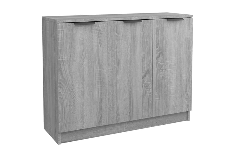 beBasic Senkki harmaa Sonoma 90,5x30x70 cm tekninen puu - Harmaa - Säilytys - Säilytyskalusteet - Lipasto