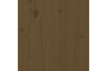beBasic Senkki hunajanruskea 100x35x74 cm täysi mänty - Ruskea - Säilytys - Säilytyskalusteet - Senkki