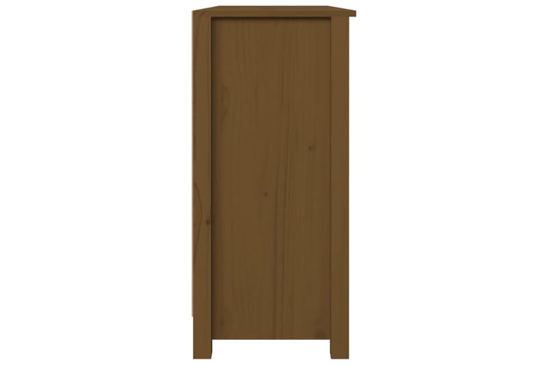 beBasic Senkki hunajanruskea 100x35x74 cm täysi mänty - Ruskea - Säilytys - Säilytyskalusteet - Senkki
