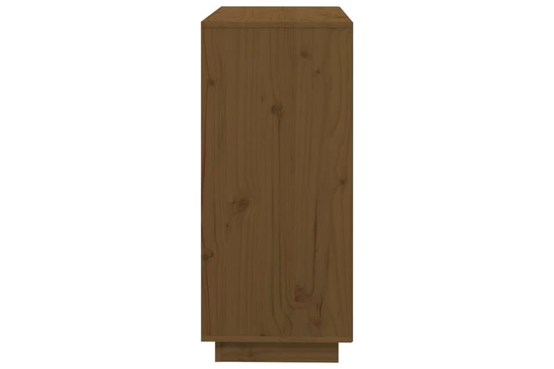 beBasic Senkki hunajanruskea 74x35x80 cm täysi mänty - Ruskea - Säilytys - Säilytyskalusteet - Senkki