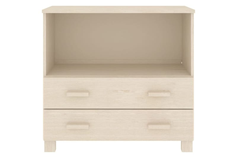 beBasic Senkki hunajanruskea 85x35x80 cm täysi mänty - Ruskea - Säilytys - Säilytyskalusteet - Senkki