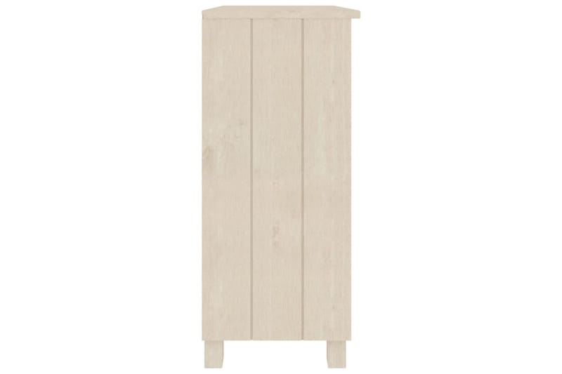 beBasic Senkki hunajanruskea 85x35x80 cm täysi mänty - Ruskea - Säilytys - Säilytyskalusteet - Senkki