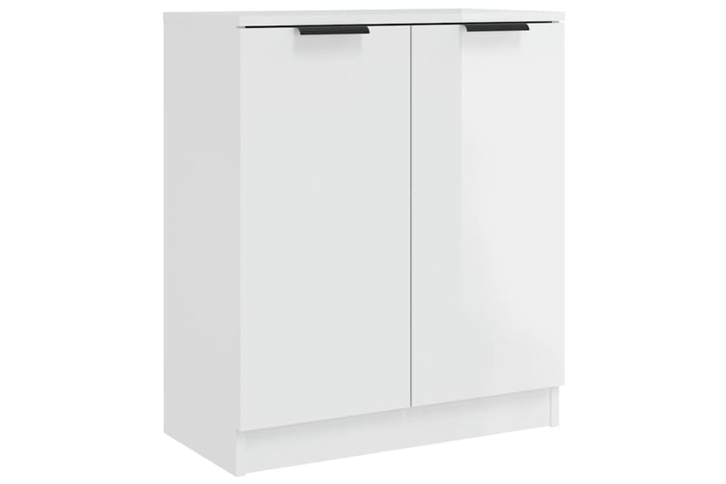 beBasic Senkki korkeakiilto valkoinen 60x30x70 cm tekninen puu - Valkoinen - Säilytys - Säilytyskalusteet - Senkki