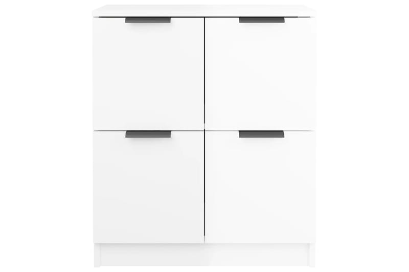 beBasic Senkki korkeakiilto valkoinen 60x30x70 cm tekninen puu - Valkoinen - Säilytys - Säilytyskalusteet - Senkki