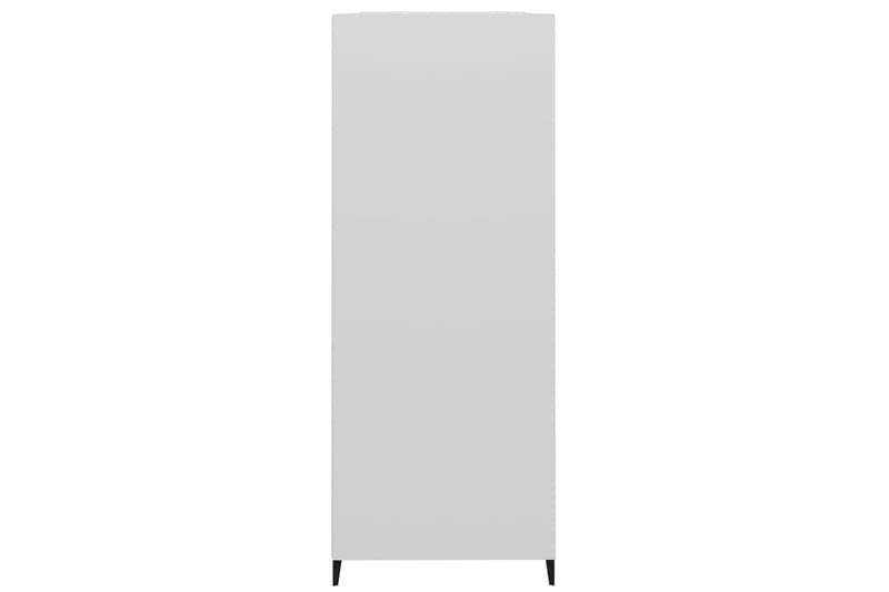 beBasic Senkki korkeakiilto valkoinen 69,5x32,5x90 cm tekninen puu - Valkoinen - Säilytys - Säilytyskalusteet - Senkki