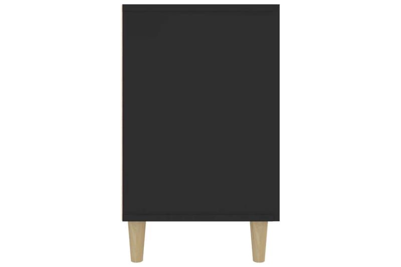 beBasic Senkki musta 100x36x60 cm tekninen puu - Musta - Säilytys - Säilytyskalusteet - Senkki