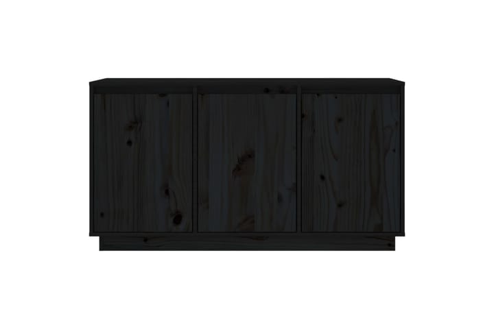 beBasic Senkki musta 111x34x60 cm täysi mänty - Musta - Senkki