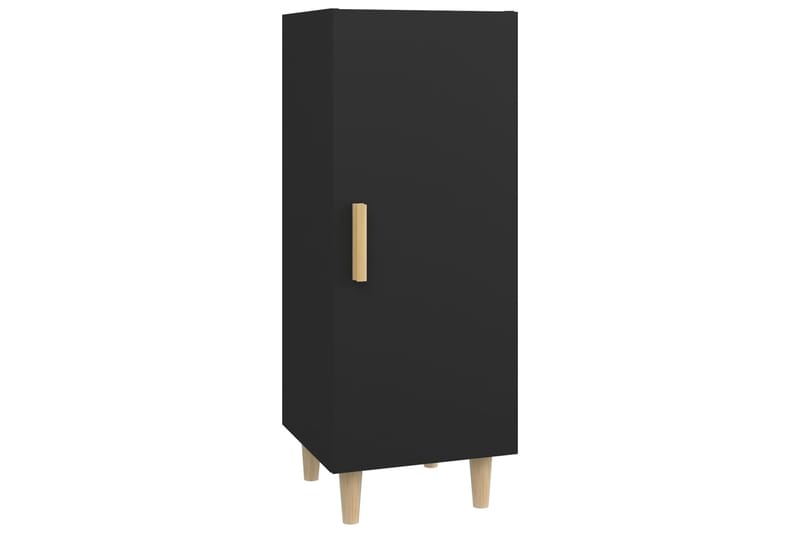 beBasic Senkki musta 34,5x34x90 cm tekninen puu - Musta - Säilytys - Säilytyskalusteet - Senkki