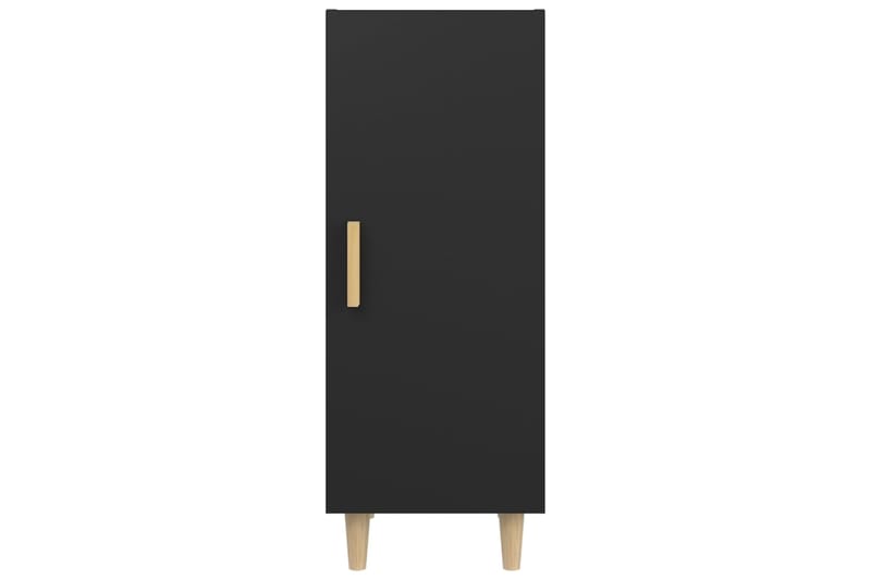 beBasic Senkki musta 34,5x34x90 cm tekninen puu - Musta - Säilytys - Säilytyskalusteet - Senkki