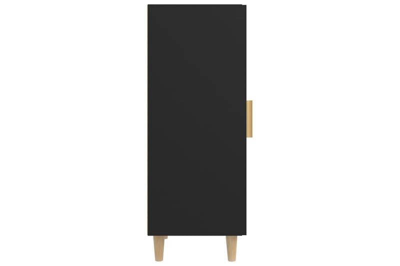 beBasic Senkki musta 34,5x34x90 cm tekninen puu - Musta - Säilytys - Säilytyskalusteet - Senkki