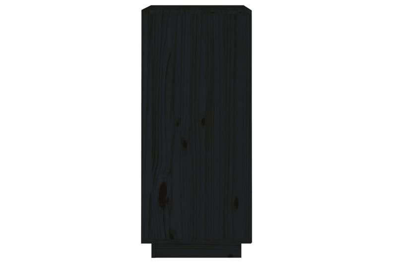 beBasic Senkki musta 38x35x80 cm täysi mänty - Musta - Säilytys - Säilytyskalusteet - Senkki