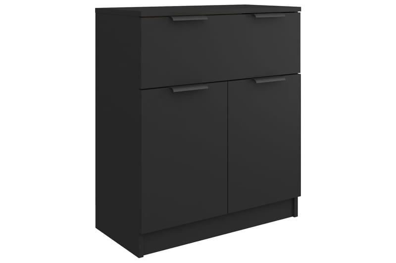 beBasic Senkki musta 60x30x70 cm tekninen puu - Musta - Säilytys - Säilytyskalusteet - Senkki
