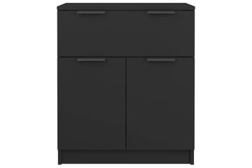 beBasic Senkki musta 60x30x70 cm tekninen puu - Musta - Säilytys - Säilytyskalusteet - Senkki
