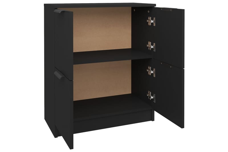 beBasic Senkki musta 60x30x70 cm tekninen puu - Musta - Säilytys - Säilytyskalusteet - Senkki