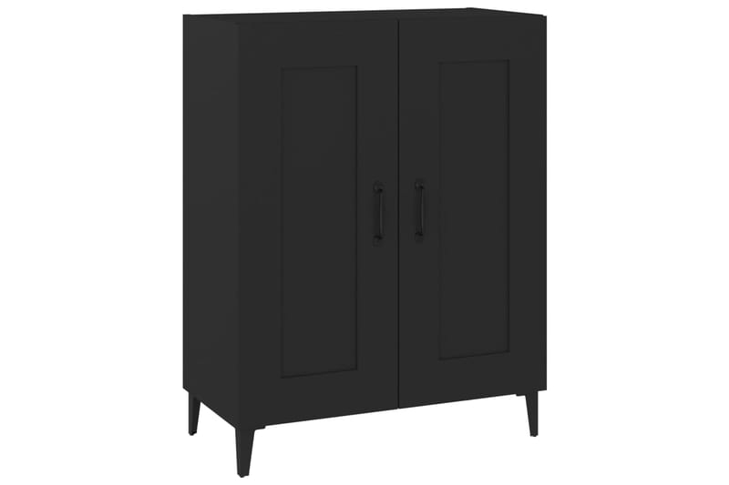 beBasic Senkki musta 69,5x34x90 cm tekninen puu - Musta - Säilytys - Säilytyskalusteet - Senkki