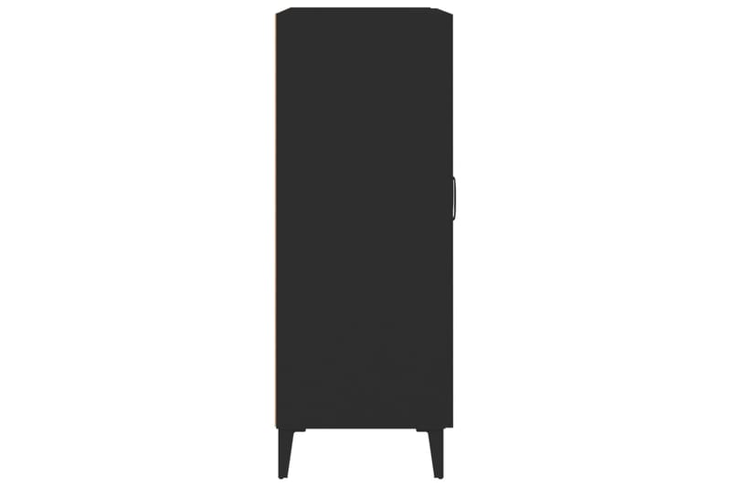 beBasic Senkki musta 69,5x34x90 cm tekninen puu - Musta - Säilytys - Säilytyskalusteet - Senkki