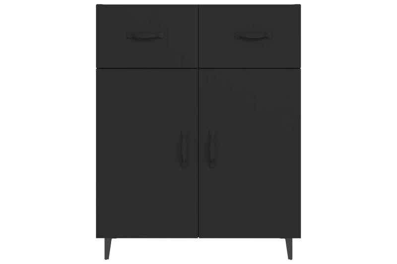 beBasic Senkki musta 69,5x34x90 cm tekninen puu - Musta - Säilytys - Säilytyskalusteet - Senkki