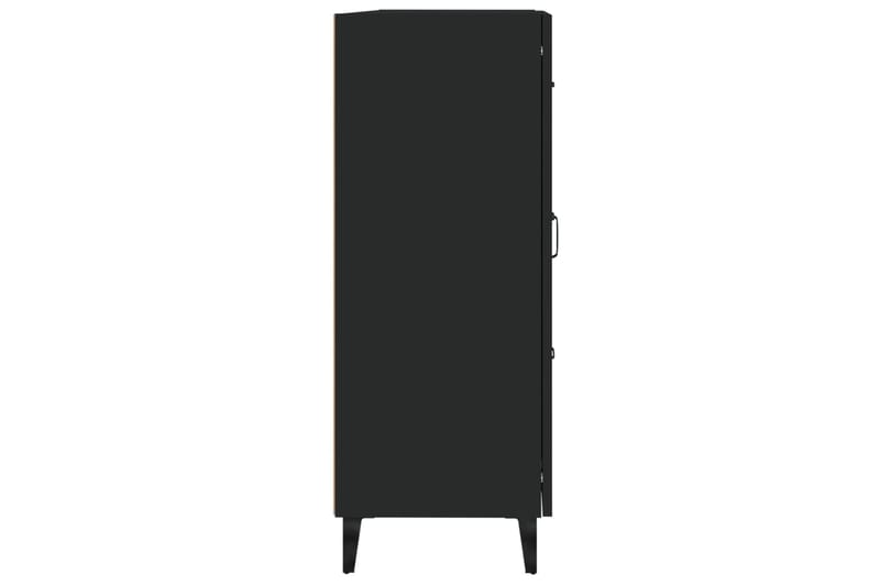 beBasic Senkki musta 69,5x34x90 cm tekninen puu - Musta - Säilytys - Säilytyskalusteet - Senkki