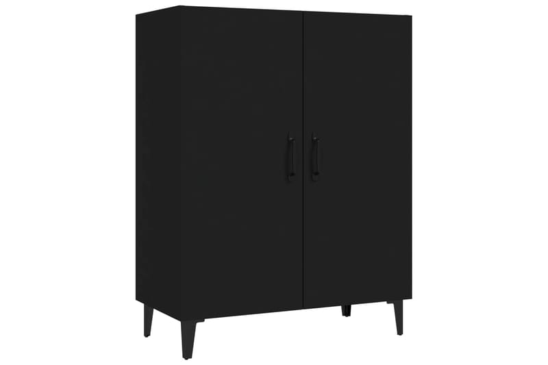 beBasic Senkki musta 70x34x90 cm tekninen puu - Musta - Säilytys - Säilytyskalusteet - Senkki