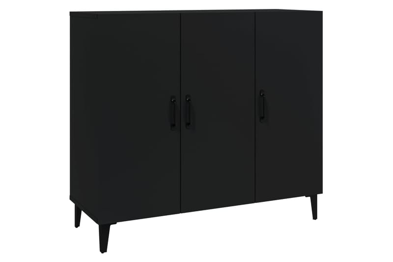 beBasic Senkki musta 90x34x80 cm tekninen puu - Musta - Säilytys - Säilytyskalusteet - Senkki